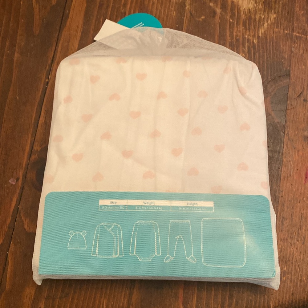 Newborn 5 piece gift set. New with tags